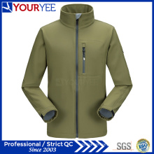 Wholesale Waterproof Mens Softshell Jacket with Stand Collar (YRK115)